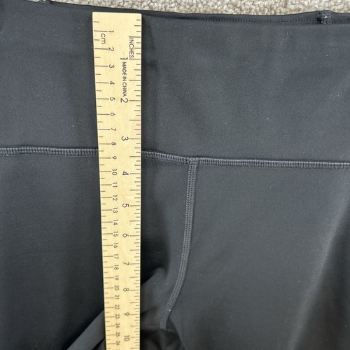 Athleta Women's Leggings Size Medium Black Mid Rise Pull On Stretch - Picture 9 of 12