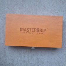Mastergrip 18 Pc Carbide Tipped Router Bit Set Woodworking Wooden Case