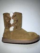 Koolaburra By Uggs Brown Bows Youth Girls Boots Size 3