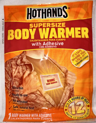 HotHands Adhesive Body Warmers SUPERSIZE 64 Total Disposable In Box Exp2022 NEW