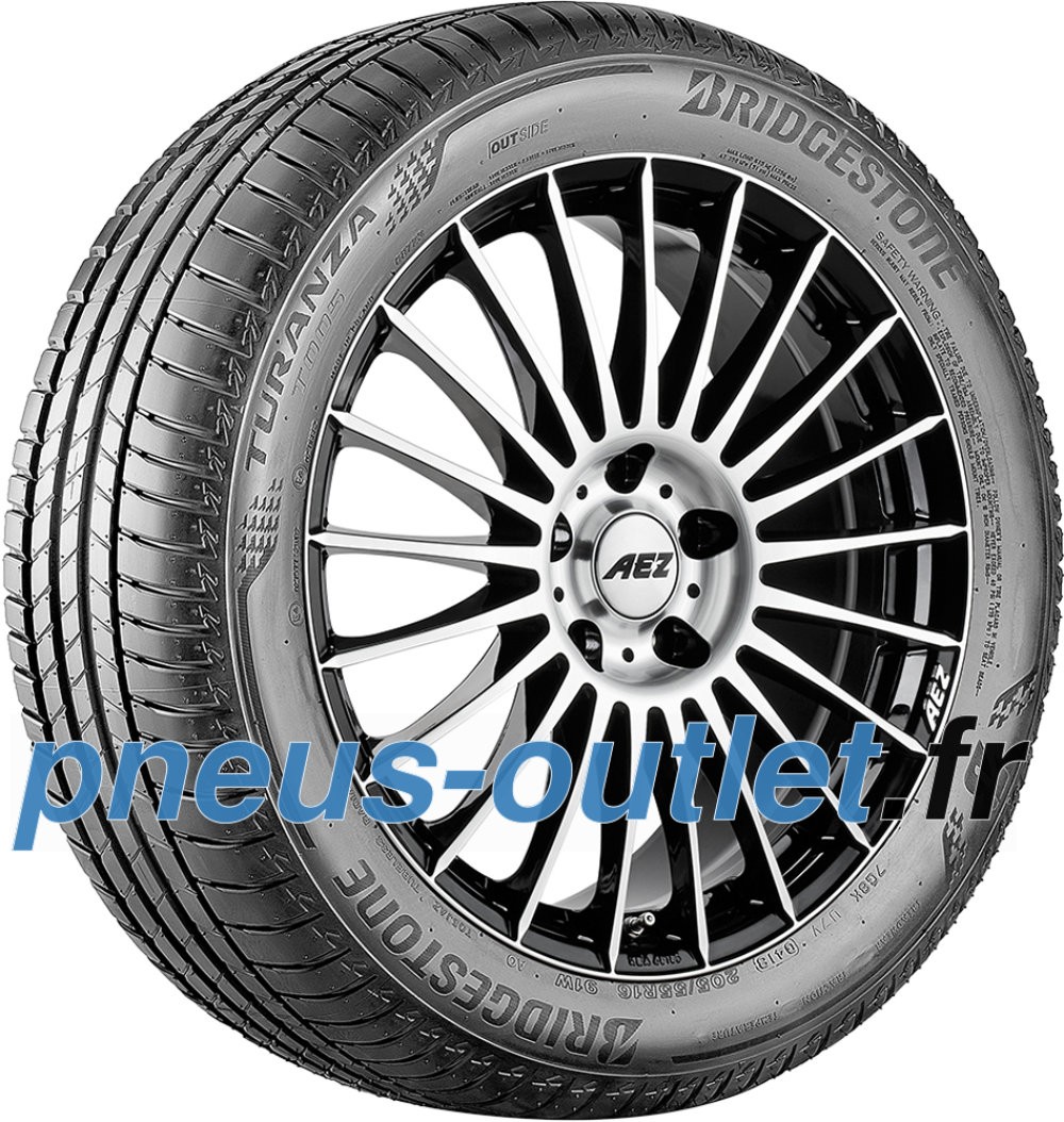 Bridgestone Turanza T005 pneu 245/40 R18 anti aquaplaning et renforce
