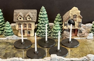 Axis & Allies - Miniatures - 5 Reproduction Plane Stands - Gen 1 & 2