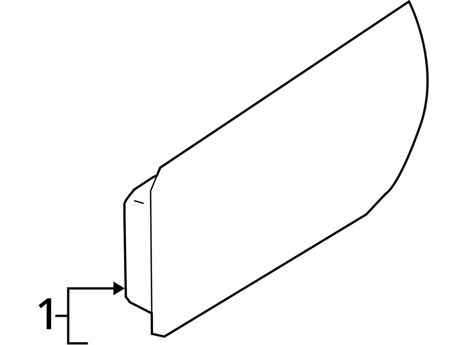 2009-2018 Nissan 370Z Left Front Door LH Convertible Driver Side 09-18 - Image 4 of 4