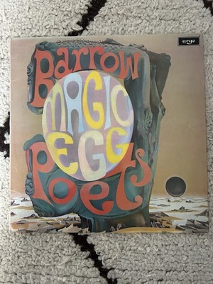 The Barrow Poets Magic Egg Vinyl LP VG+ Oddball Spoken Word Freak Folk