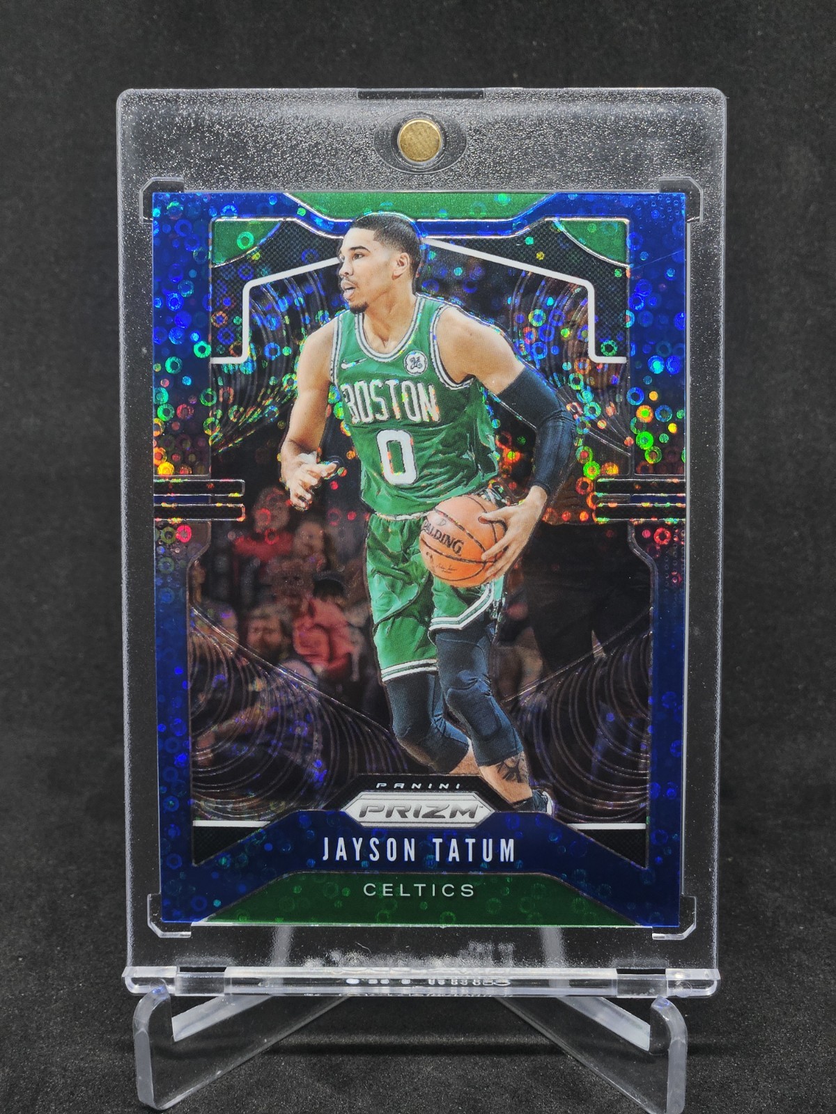 Jayson Tatum - 2019-20 Panini Prizm Blue Fast Break Prizm /175 #39 Celtics