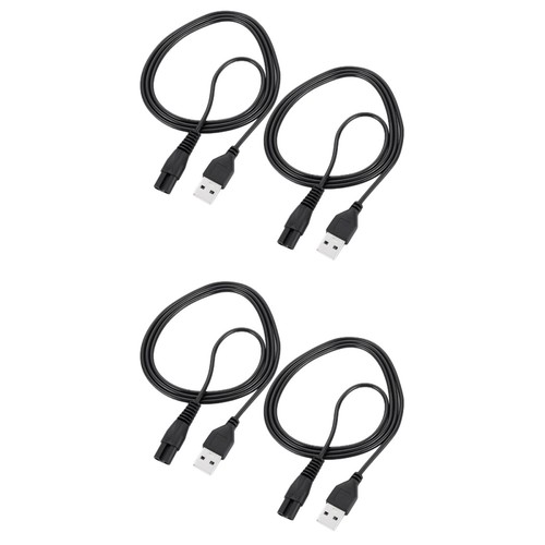 2 Pieces Eight-character End Charging Cable for Razor Usb Power Cables
