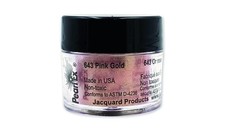 Jacquard Pearl Ex Pigment Powder 3 Grams Pink Gold Loose Mica Powder Epoxy Resin