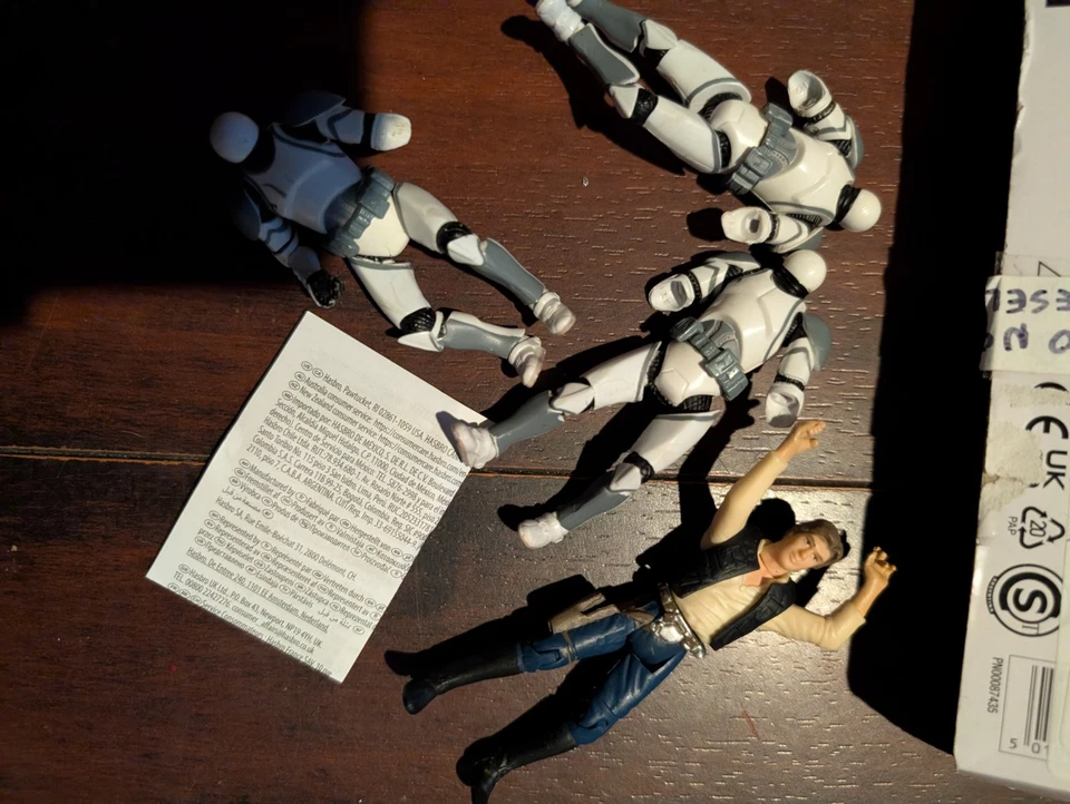 Juego de figuras de acción Star Wars: The Clone Trooper LEER Foto 2 de 4