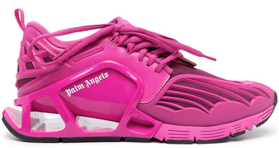 Palm Angels Women's Palm Web Fuchsia Sneaker Size 36 (4.5W)