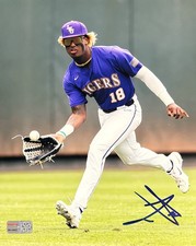 Tre Morgan Signed Autographed LSU Tigers Baseball 8x10 Photo TRISTAR