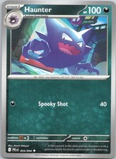 Haunter #55 Prices | Pokemon Phantasmal Flames | Pokemon Cards