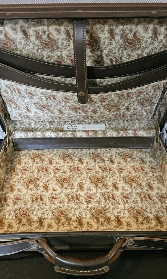 Vintage Hartmann Belting Leather Hard-side Briefcase  - Image 2 of 4