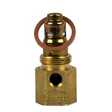 7/8" x 1/2" FNPT Straight Thread Check Valve Brass USA Made C7812MFBU