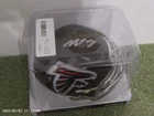 Michael Vick Signed Atlanta Falcons Speed Mini Football Helmet Beckett COA