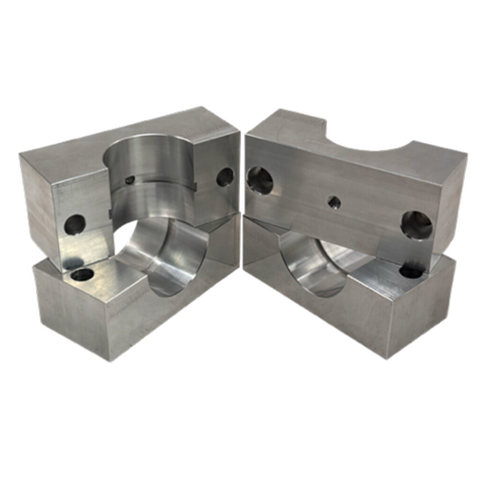 1.50" Aluminum Pillow Block Bearings (Pair) – 2 Piece Housing
