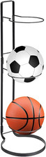 Basketball Ball Storage Rack, 3 Tier Cube Ball Storage Holder, Freestanding Gara
