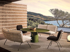 Minotti Pattie Cord Chairs - Set Of 2 Matching Outdoor Or Indoor
