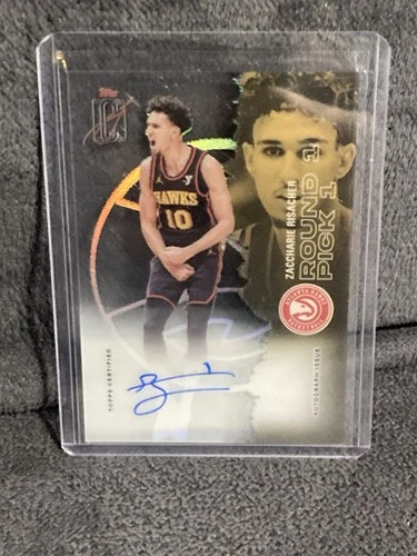 2025 Topps Signature Zaccharie Risacher Base (RAW)