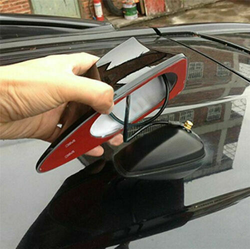 NEW Universal Shark Fin Antenna Cover Car Trim Signal Radio AM/ FM Aerial US Hui - Picture 4 of 18