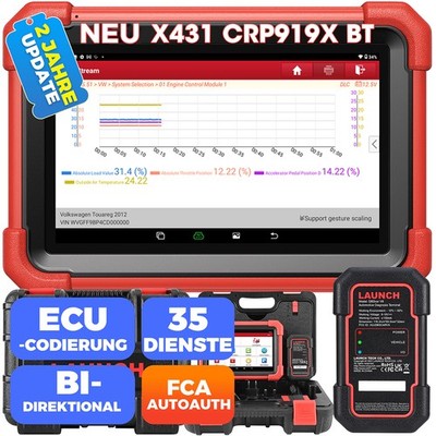 2026 Launch X431 CRP919X BT Profi KFZ OBD2 Diagnosegerät ALLE System ECU Coding