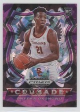 2020 Panini Prizm Draft Picks Crusade Purple Ice 62/149 Onyeka Okongwu #85 09r5