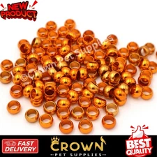 Pigeons Leg aluminum Black 8mm Rings Bands Foot Bird Chicks Quail 20 pcs