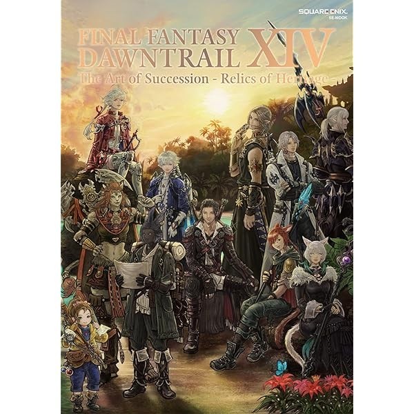 FINAL FANTASY XIV: DAWNTRAIL | The Art of Succession Relics of Heritage Art JP