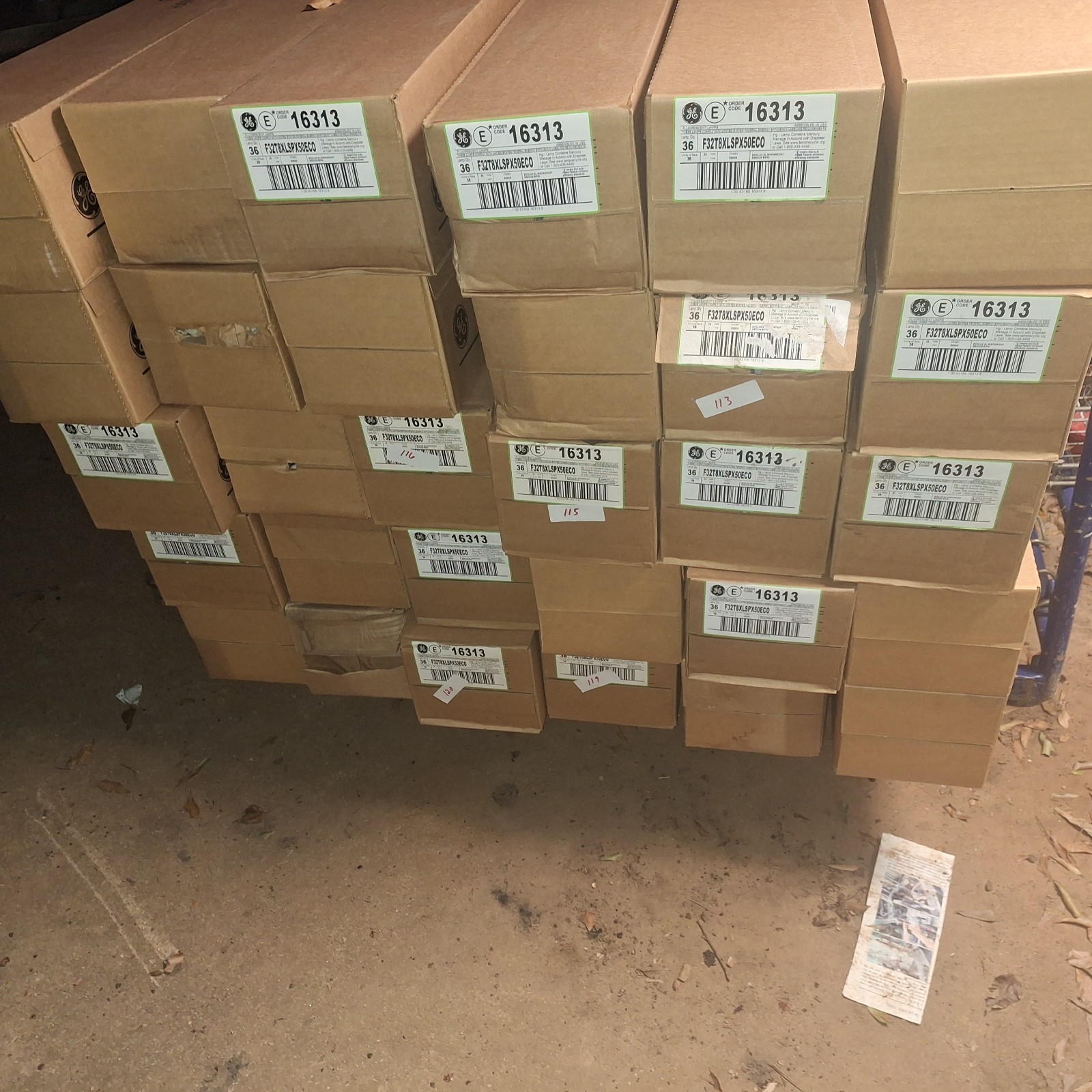 GE LAMPS F32T8/XL/SPX50/HL/ECO PK 36 Fluorescent,32 W,T8,Medium Bi-Pin (G13) 4ZY