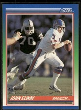 1990 Score 100 Hottest #10 John Elway