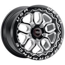 Weld Racing Wheels Laguna Beadlock 17x10 30 Gloss Black Milled 5x115 Qty 1