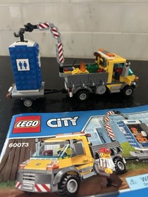 LEGO City: Service Truck (60073) Used And Missing Minifigures (incl Manual)