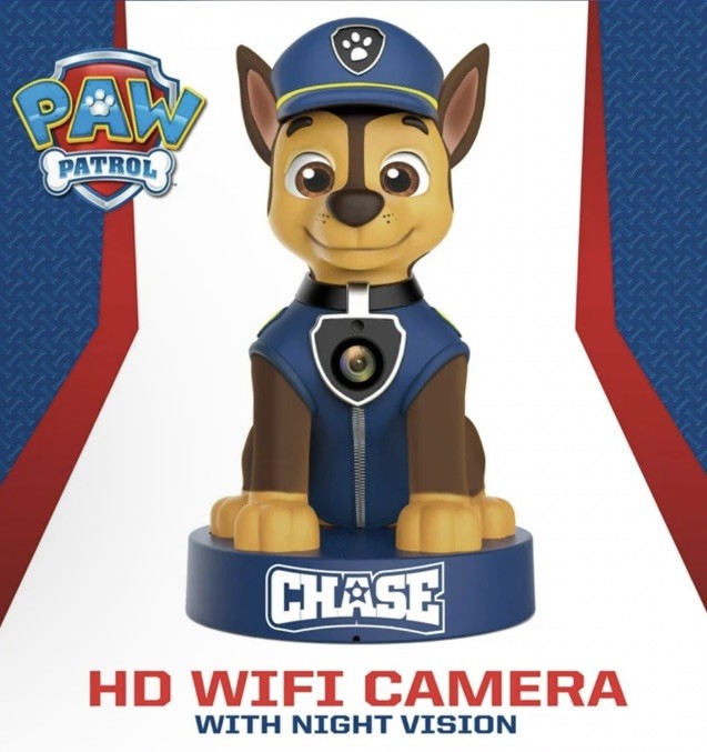 Paw Patrol HD 1080P App Connected WiFi Camera W/Night Vision