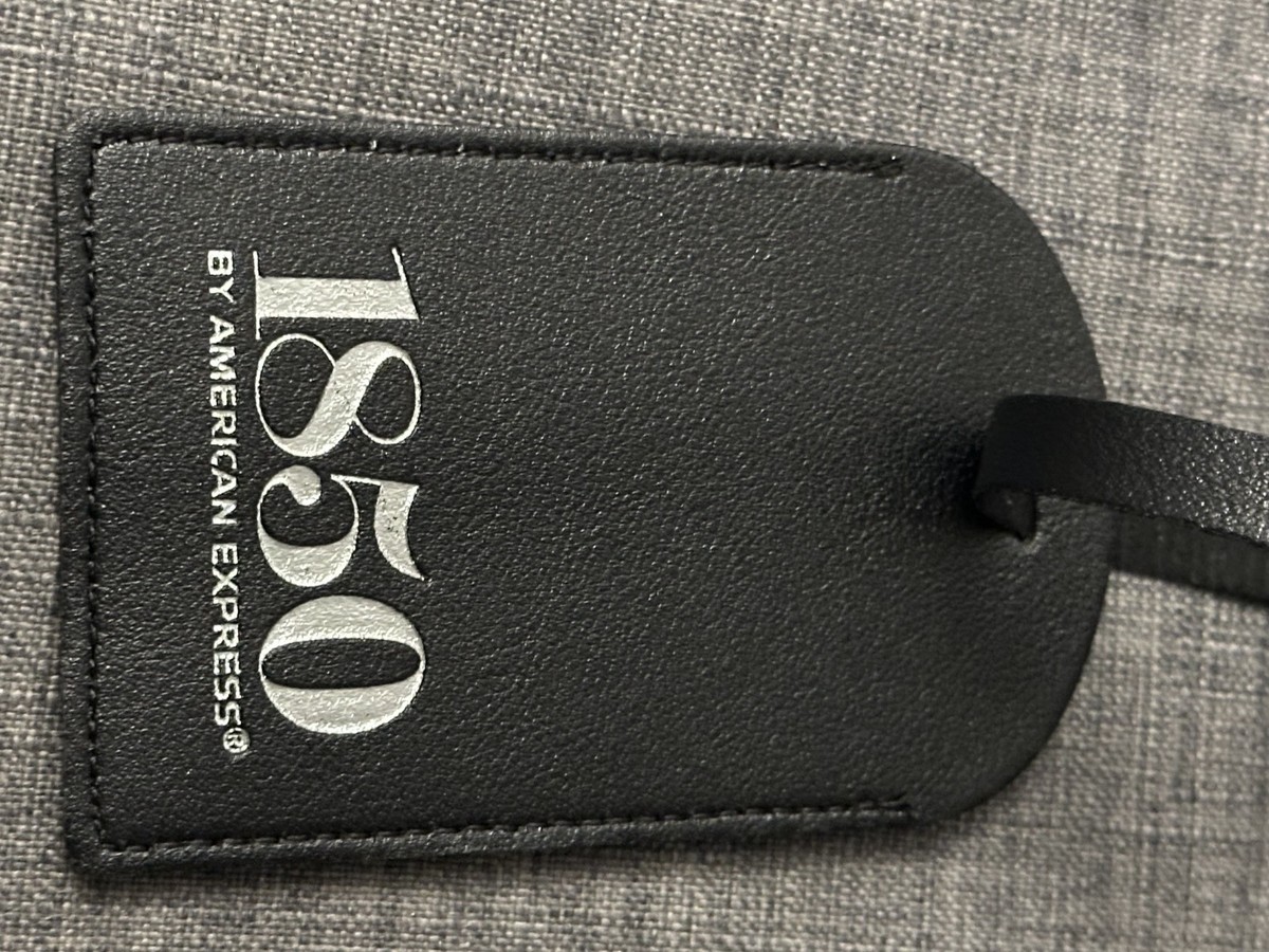 American Express 1850 AMEX Platinum Member Luggage Bag Name Tag | eBay