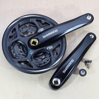 Shimano Altus 4-Kant Kurbel FC-M311 Schwarz 42 32 22 ZäHne FüR 3X7 3X8 175 Mm