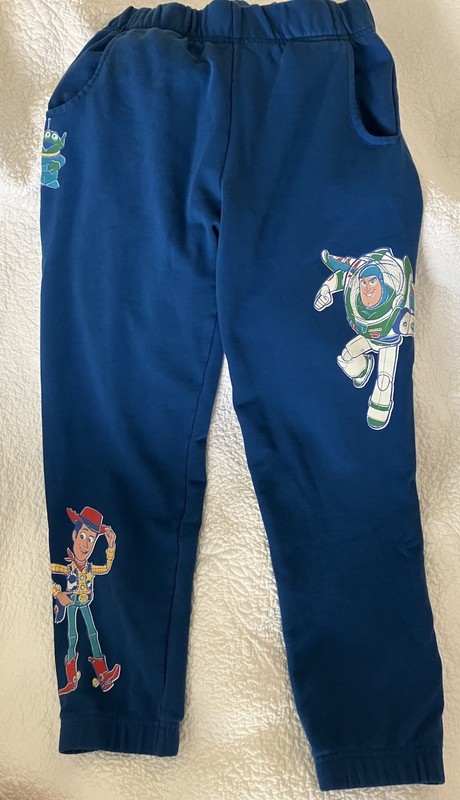 Disney Toy Story Kids Sweat Pants, Joggers, Size 11/12. Woody, Buzz, Rex