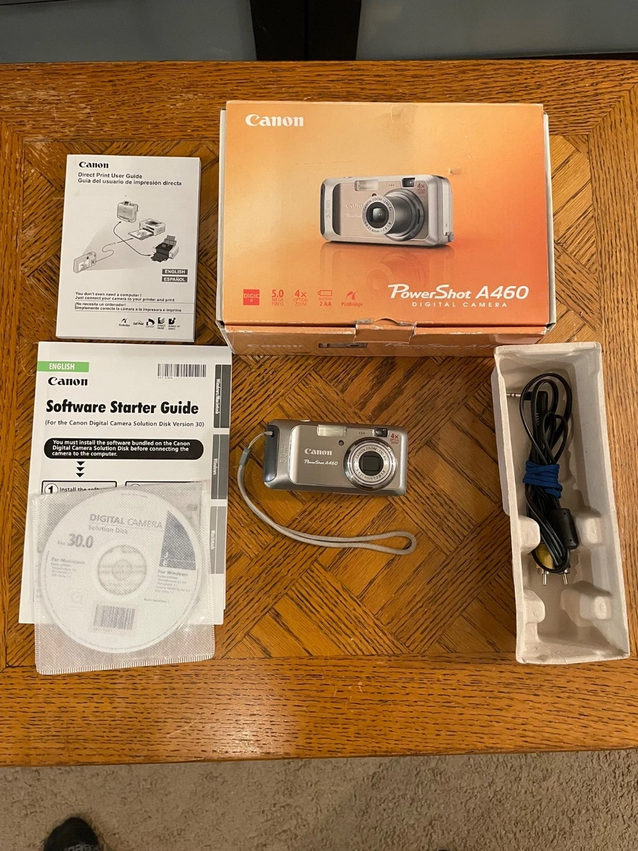 Canon PowerShot A460 Digital Cameras with Auto Power Save for Sale