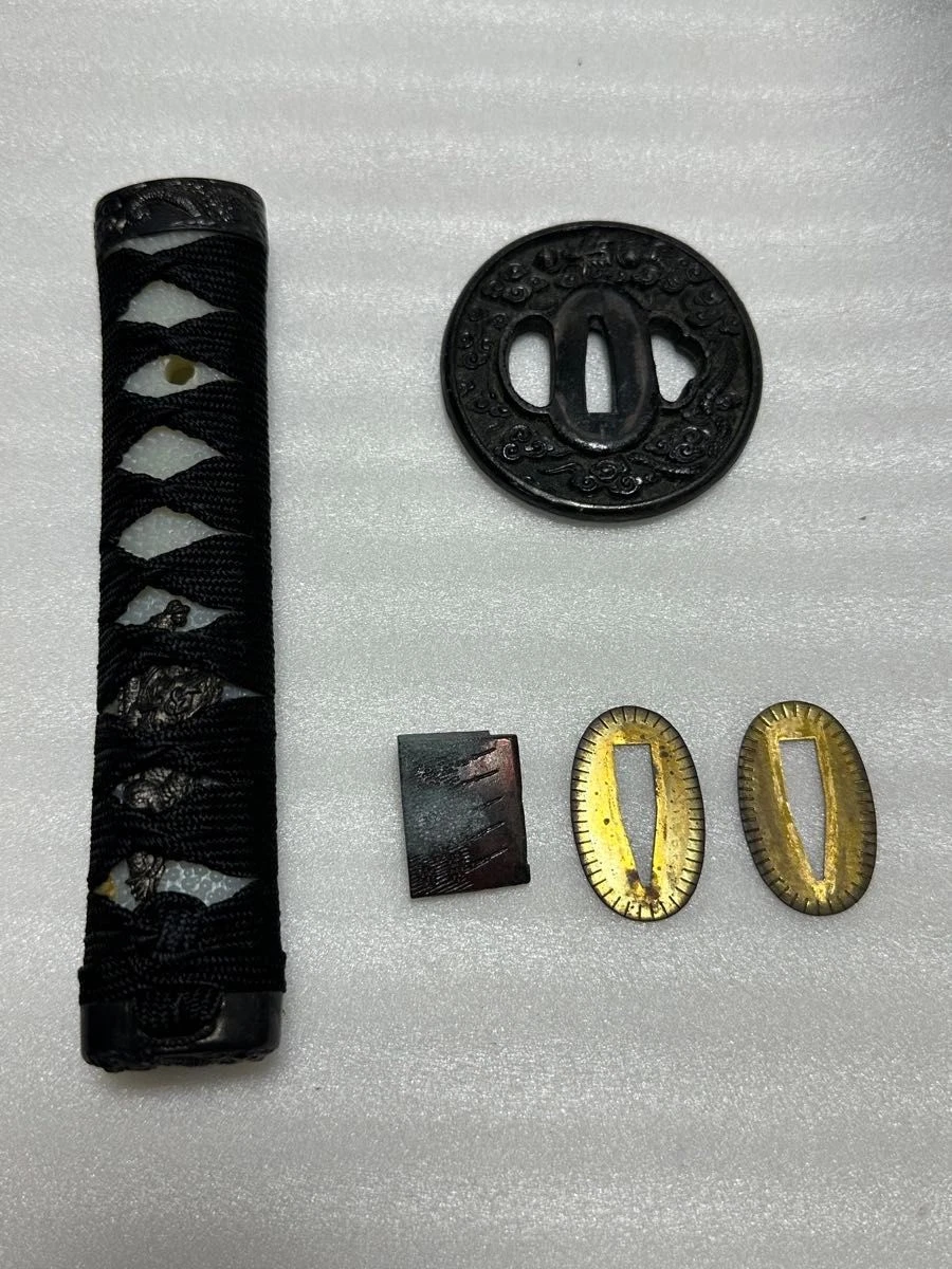 古董日本刀镡| eBay