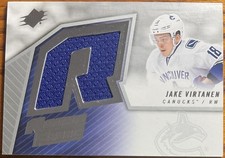 2015-16 SPx ‘05-06 Retro Rookie Jerseys Jake Virtanen #SPXR-JV Vancouver Canucks