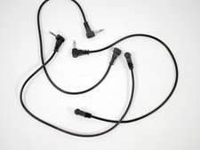 3x PC Flash Synch cord - Male to flash Female to camera or adapter 