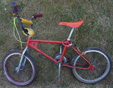 1980s Vintage BMX Raleigh Red MK1 Burner Original Old Skool Survivor Bike