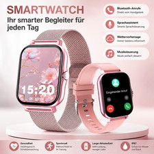 2026 Smartwatch Bluetooth Anruf Fitness Tracker Herzfrequenz Android iOS …