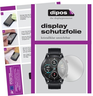 6x Schutzfolie klar für Honor Magic Watch 2 46mm Displayschutzfolie Folie