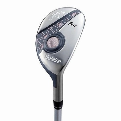 Callaway Ladies Solaire Club Set Pink DR/5W/6H/7-SW/PT 8p Set Cart
