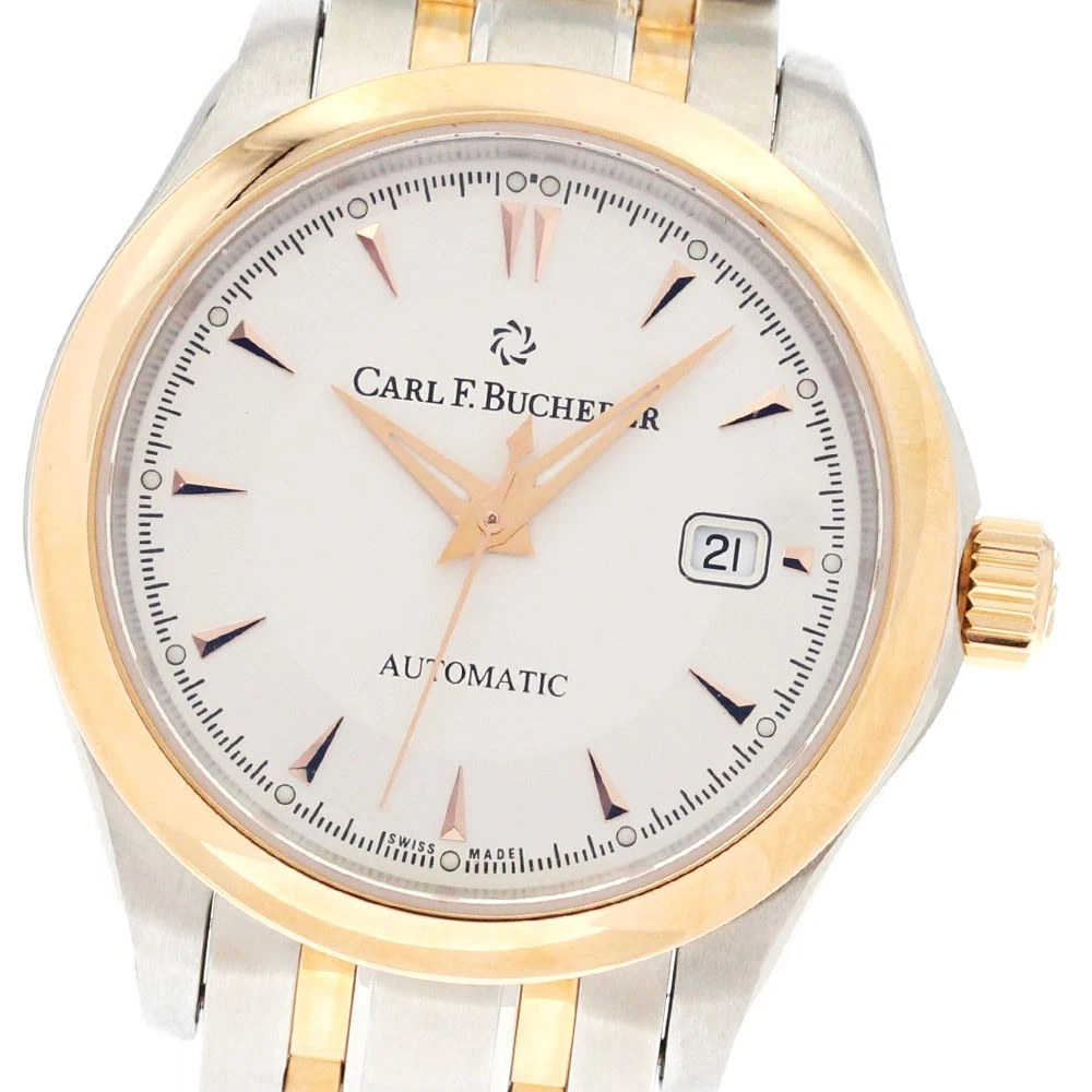 CARL F.BUCHERER Manero Auto Date 00.10911.07.13.21 Automatic  display picture 2