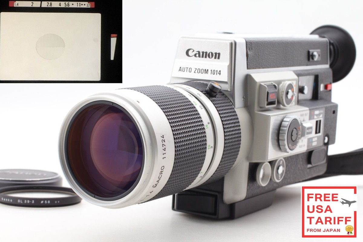 All Works [N MINT] Canon Auto Zoom 1014 Electronic Super8 8mm