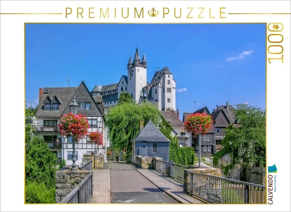 Calvendo Puzzle Diez On The Lahn | 1000 Pieces, Finished Size 25.2 × 18.9 In (64-image