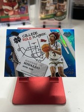 2024-25 Bowman University Chrome Hannah Hidalgo College Rule Playbook Blue  /150