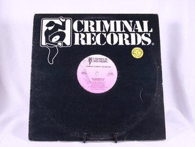 Criminal Element Orchestra - Put The Needle To The Record - 12'' 45 RPM