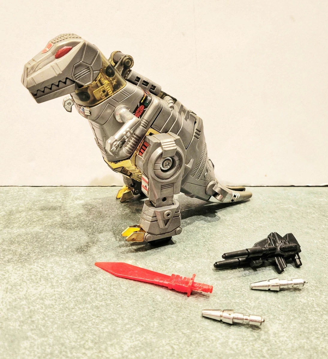 Transformers g1 vintage authentic dinobot grimlock plandetransformacion