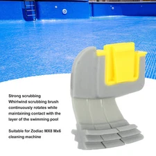 4pcs Cyclonic Scrubbing Brushes Plastic Rubber Cyclonic Brush Replacement Parts